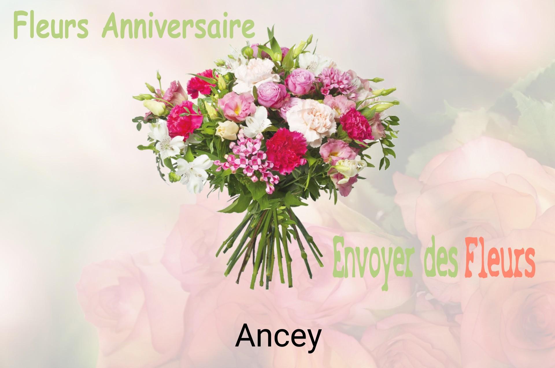 Bouquet de fleurs d’anniversaire livré à Ancey